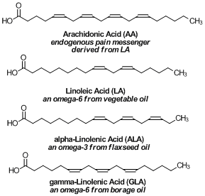 ALA, GLA, GLA structure, arachidonic acid, linoleic acid structure