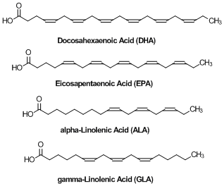 gamma-linolenic acid, GLA structure, borage oil contents