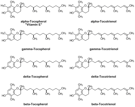 vitamin E structure, facts about vitamin E, what is vitamin E, tocopherol, tocotrienol, tocomin